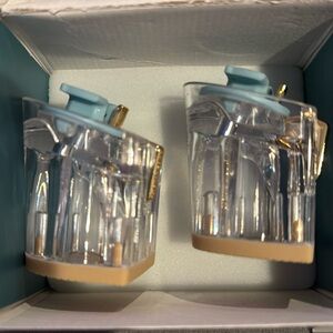 Pashionista passion footwear block heel kit transparent 3 inch NEW unused